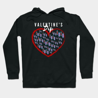 Valentine's Dip - Cryptocurrency Hoodie